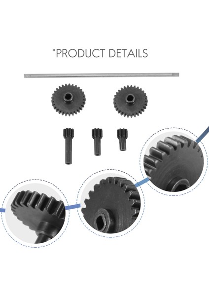 Metal Cetner Drive Mil Azaltma Dişli Dişli Kiti Wltoys Için K969 K979 K989 P929 P939 1/28 Rc Araba Yükseltme Parçaları (Yurt Dışından) indirimleri