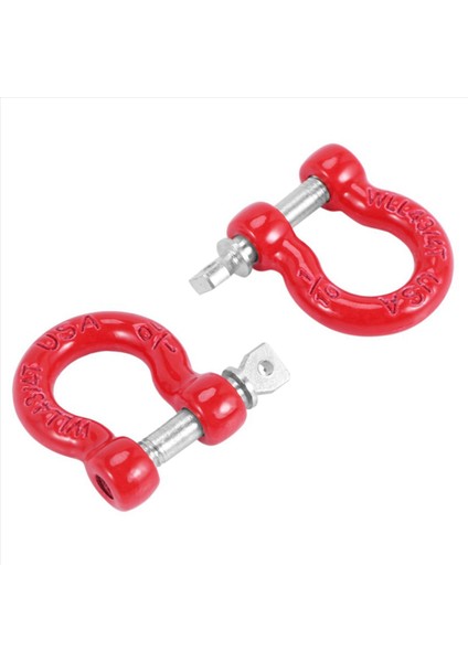 32PCS Metal Ön Arka Tampon Römorku Kanca Çekme Kabı Kurtarma Kancası 1/10 Rc Rock Paletli Araba Traxxas Trx4 Trx-4 SCX10 (Yurt Dışından) modelleri