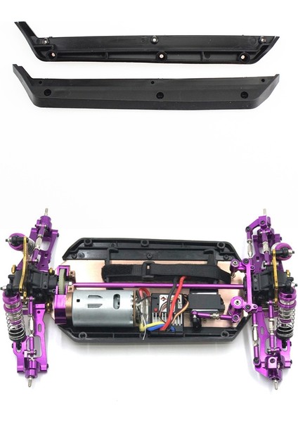 Alt Kenar Koruma Wltoys Için Alt Yan Koruma Montajı 124019 124018 1/12 &amp Metal Merkezi Sürücü Şaft Mor (Yurt Dışından) fiyatları