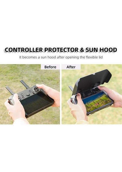 Mini3 Pro/ Royal 3 Uzaktan Kumanda Koruması Hood Rc Pro Rocker Scratch Cover Için Sunnylife (Yurt Dışından) indirimleri