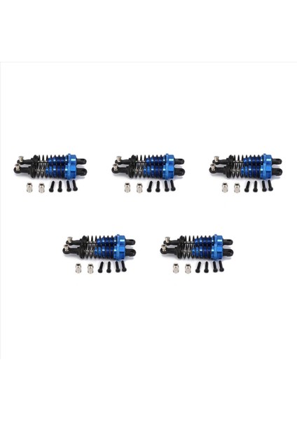 10 Adet Yağ Ayarlanabilir 65MM Şok Emici Damper 1/18 Wltoys A959 A969 A979 K929 Hpı Hsp Traxxas Losi Koyu Mavi (Yurt Dışından)