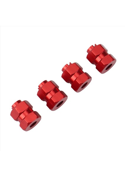 8pcs Metal Genişletilmiş 7mm Altı Tekerlek Göbek Birleştirici +4mm Eksenel SCX24 90081 AXI00001 1/24 Rc Paletli Araba Yükseltme Parçaları 2 (Yurt Dışından) fırsatları
