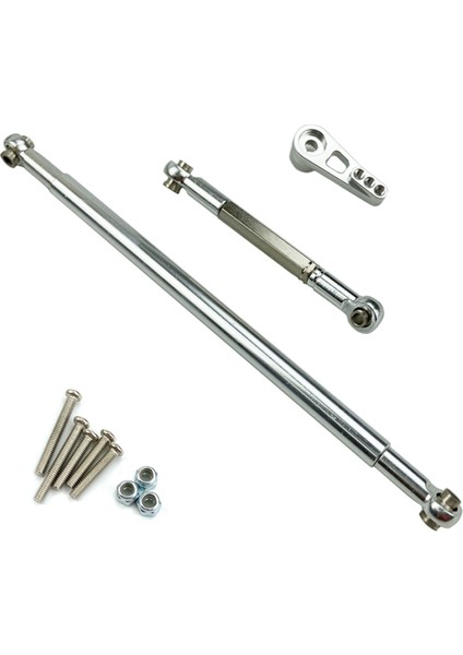 MN86 MN86S MN86K MN86KS Mn G500 1/12 Rc Car Için Direksiyon Çekme Çubuğu Servo Bağlantı Çubuğu ile Yağ Şok Emiciler Damper (Yurt Dışından) fiyatları