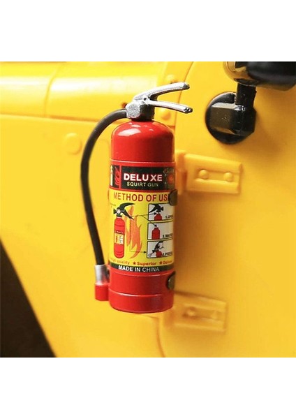 2pcs Simülasyon Mini Yangın Söndürücü 1/10 Rc Paletli Araba Eksenel SCX10 Traxxas Trx4 RC4WD D90 Dekorasyon Parçaları Kırmızı (Yurt Dışından) indirimleri