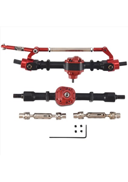 4x Metal Ön ve Arka Köprü Mn Mn D90 D91 D96 D99S Mn-90 MN99S 1/12 Rc Araba Yükseltme Parçaları 1 (Yurt Dışından) modelleri