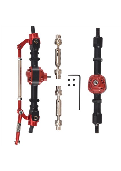 4x Metal Ön ve Arka Köprü Mn Mn D90 D91 D96 D99S Mn-90 MN99S 1/12 Rc Araba Yükseltme Parçaları 1 (Yurt Dışından) fırsatları