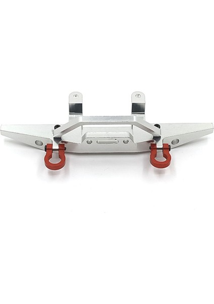 Mn Mn Metal Ön Tampon Mn D90 D91 D91 D96 D99S MN90 MN99 MN99S 1/12 Rc Araba Yükseltme Parçaları Aksesuarları Gümüş ve Siyah (Yurt Dışından) indirimleri