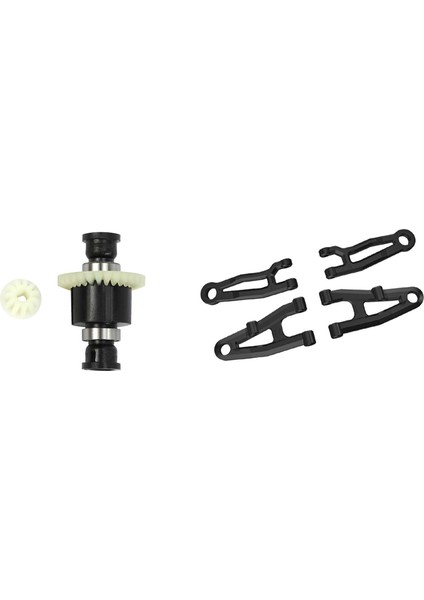 4pcs Ön Üst ve Alt Kol Rc Araba Diferansiyel Montajı (Yurt Dışından)