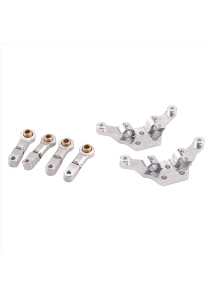 1set Metal Direksiyon Kupası Salıncak Kolu Şok Emici Plaka Wltoys P929 P939 K969 K979 K989 K999 1/28 Rc Araba Gümüş ve 2x Yükseltme Yedek Parçalar Diferansiyel Kutusu K989-26 (Yurt Dışından)