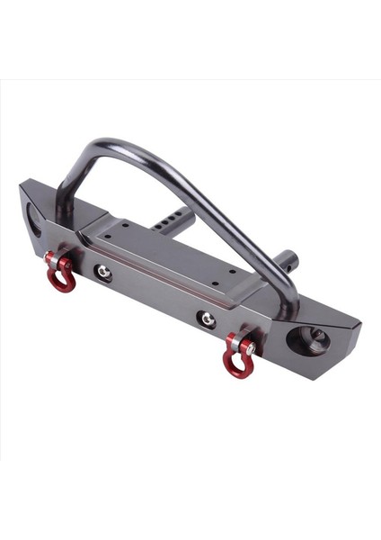 Eksenel SCX10 Jeep Wrangler Için 2x Rc Araç Ön Tampon Metal Rc Model Parçaları 1/10 Uzaktan Kumanda Paletli Cnc Işlemeli (Yurt Dışından) modelleri