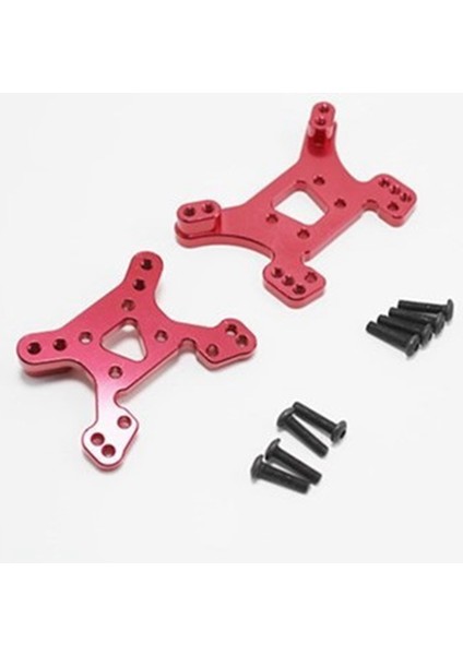 1 Set 144001 Parça Ön ve Arka Şok Kulesi Tahtası Seti Kırmızı ve 1 Pcs 15-SJ04 Rc Kamyon Yedek Parçalar Ön Tampon Bloğu (Yurt Dışından) fırsatları