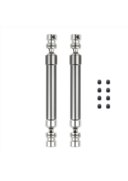 4pcs Metal Cvd Şaftı 110-160MM 1/10 Rc Kaya Çakmızı Eksenel SCX10 90046 Traxxas Trx4 Titanyum (Yurt Dışından) fiyatları