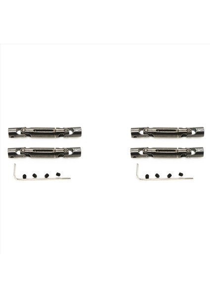 4pcs Metal Şaft Wpl D12 C14 C24 B16 B36 B24 Mn D90 MN99S Mn-90 Henglong Rc Araba Yükseltme Parçaları Aksesuarları (Yurt Dışından)