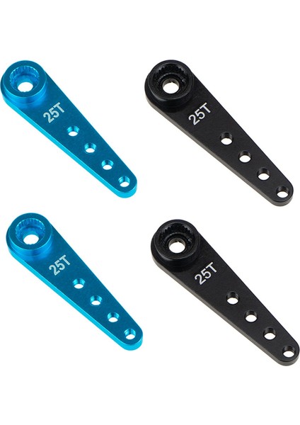 8pcs 37MM 25T Metal Uzatma Direksiyon Servo Kol Korsası Rc Araç Trail Parçaları Için - 4 Pcs Mavi ve 4pcs Siyah (Yurt Dışından) fiyatları
