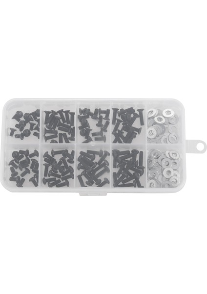 Vidalar 1/10 Hsp Traxxas Için Set Taxxas Tamiya Hpı Kyosho D90 SRC10 Uzaktan Kumanda Rc Araç Parçaları 180PCS (Yurt Dışından)