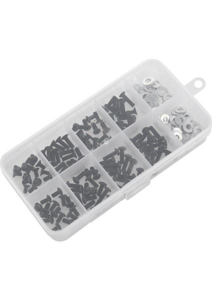 Vidalar 1/10 Hsp Traxxas Için Set Taxxas Tamiya Hpı Kyosho D90 SRC10 Uzaktan Kumanda Rc Araç Parçaları 180PCS (Yurt Dışından) fırsatları