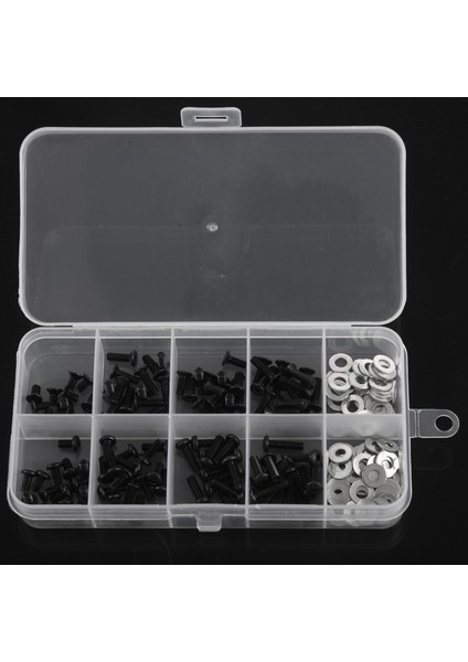 Vidalar 1/10 Hsp Traxxas Için Set Taxxas Tamiya Hpı Kyosho D90 SRC10 Uzaktan Kumanda Rc Araç Parçaları 180PCS (Yurt Dışından) indirimleri