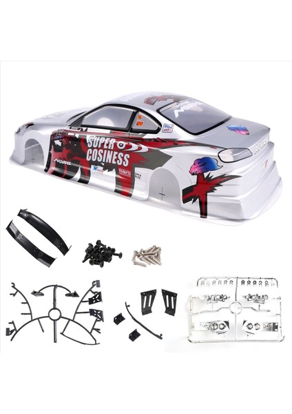 1/10 Rc Araba Gövde Kabuğu Modifikasyonu 190MM Nissan S15 Için Yol Drift (Yurt Dışından) fiyatları