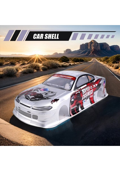 1/10 Rc Araba Gövde Kabuğu Modifikasyonu 190MM Nissan S15 Için Yol Drift (Yurt Dışından) indirimleri