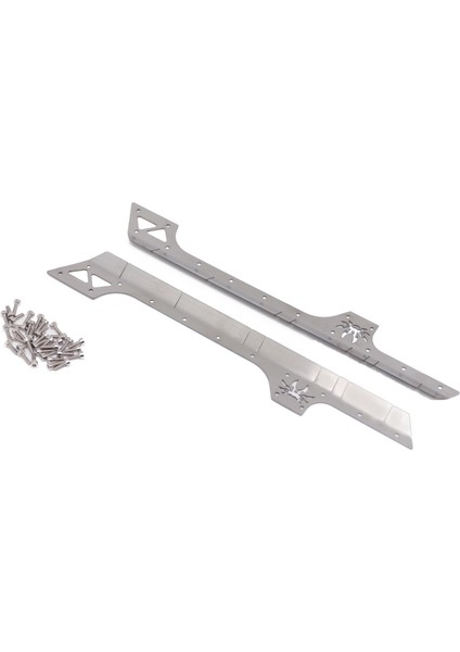 2pcs 1/10 Rc Için Metal Yan Etek Surround Surer Axial SCX10 90046 AXI03007 YK4102 313MM Gönderi Jeep Wrangler (Yurt Dışından) fırsatları