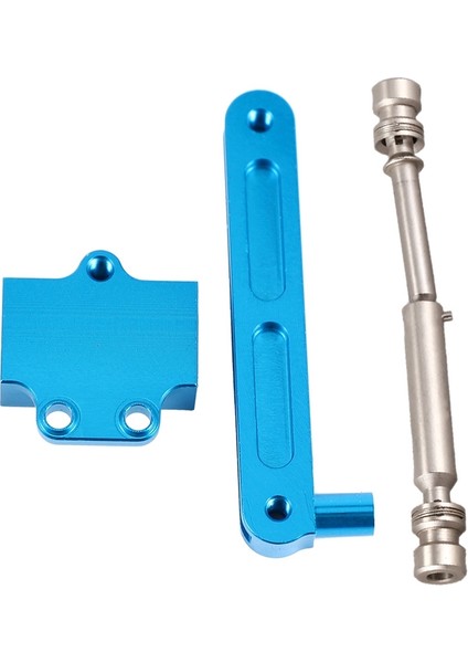 Fy-01/02/03/04/05 Için Metal Arka Orta Mili Wltoys 12428 12423 &amp Metal Direksiyon Bileşen Direksiyon Servo Koruyucu (Yurt Dışından)