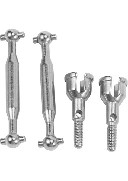 2 Set Rc Araba Parçası 1 Set Rc Araç Tekerlek Lastik Lastikleri ve 1 Set Metal Arka Mil Dogbone (Yurt Dışından) modelleri