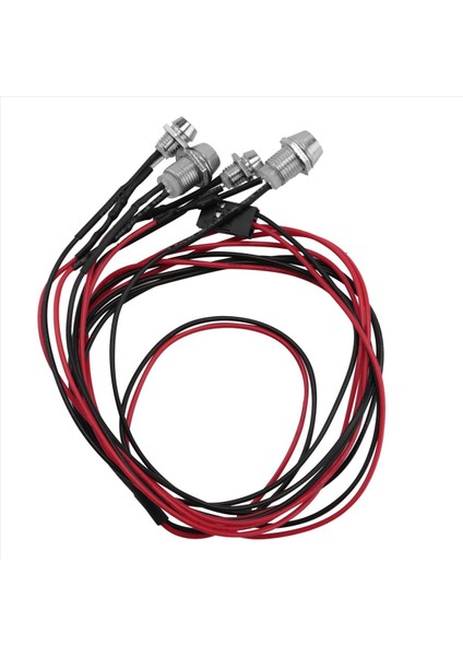 4x 4 LED Işıklar Kiti 2 Beyaz 2 Kırmızı 1/10 1/8 Traxxas Hsp Redcat RC4WD Tamiya Eksenel SCX10 D90 Hpı Rc Car (Yurt Dışından) modelleri