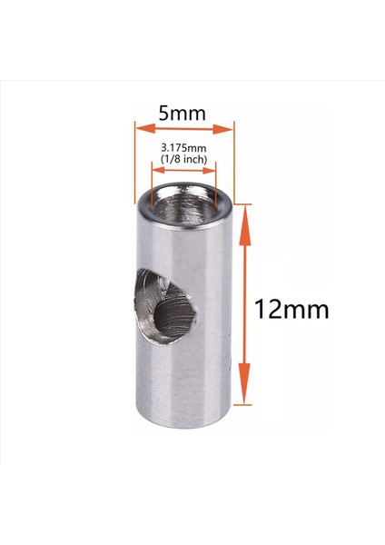 6pcs Motor Aks 3 17MM Ila 5mm Rc Model Araç Teknesi Düzlemi Için Şaft Adaptör Kılıfında Değişim 350 550 540 Motor (Yurt Dışından) modelleri