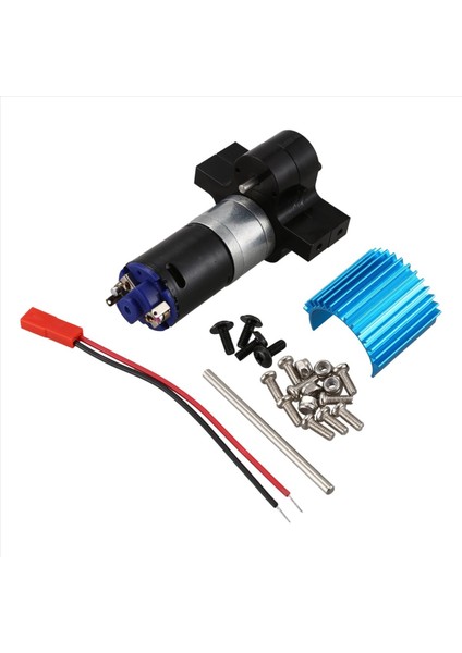 2x 370 Güç Metal Motor Ters Şanzıman Isı Lavabo Rc Araç Yedek Parçaları Wpl B1 B14 B24 C14 C24 B16 B26 B36 Jjrc (Yurt Dışından) modelleri