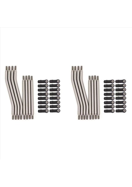 16X Metal Süspansiyon Çubuğu Bağlantı Direksiyon Çekme Çubuğu Eksenel Capra AXI03004 1/10 Rc Paletli Araba Yükseltme Parçaları (Yurt Dışından)