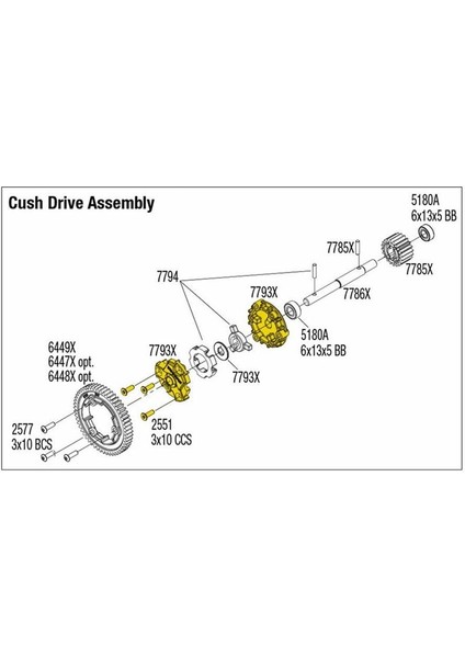 Traxxas 1/10 E-Revo 2 0 Vxl Maxx 1/5 X-Maxx 1/6 Xrt Rc Araba Yükseltme Parçaları 2 (Yurt Dışından) fiyatları