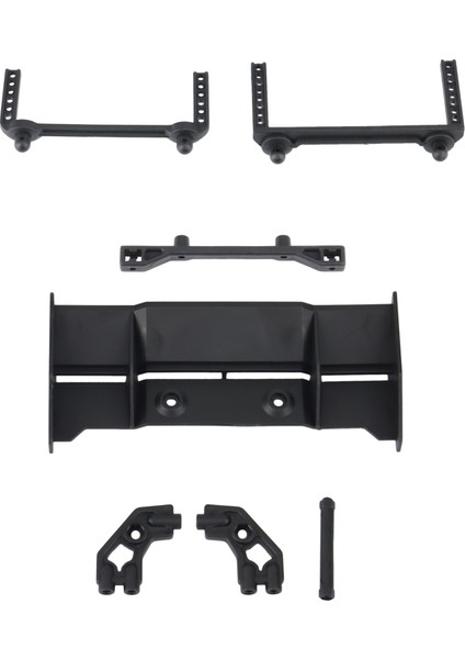 2 Set Rc Araba Parçası 1 Set Kuyruk Kanadı Montajı ve 1 Set Ön Arka Şok Kuleleri Gövde Mesajları Set (Yurt Dışından)