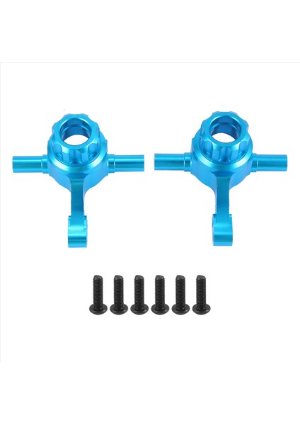 2pcs Metal Ön Dik Knuckle Kollar Direksiyon Maftası Tamiya Için TT02 Tt-02 1/10 Rc Araba Yükseltme Parçaları (Yurt Dışından)