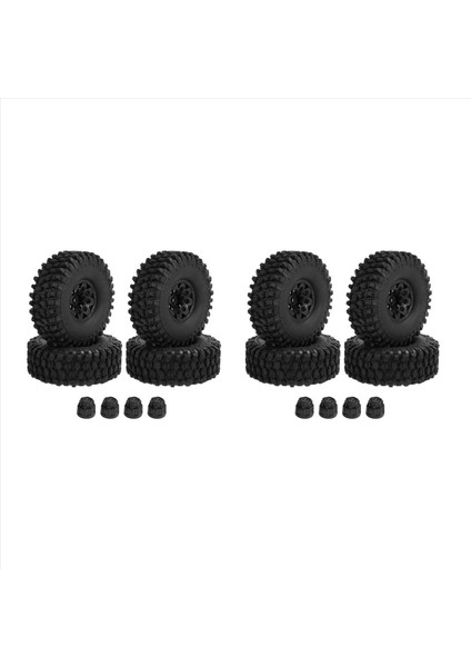 8pcs 120MM 1 9 Beadlock Tekerlek 1/10 Rc Paletli Araba Traxxas Trx4 RC4WD D90 Eksenel SCX10 Iı Iıı Redcat Mst (Yurt Dışından)