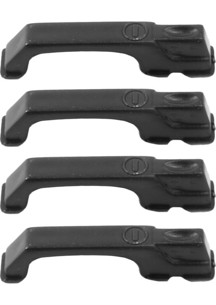 1set Siyah Plastik Tırmanma Araba Kapısı Menteşeler ve Kapı Kolları 1 10 Rc Paletli Traxxas Trx4 (Yurt Dışından) fırsatları