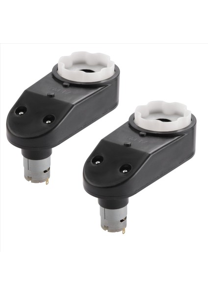 2x RS390 Elektrikli Motor Şanzıman 12V 15000RPM Araç Dc Motor Dişli Kutusu Çocuklar Için Elektrikli Off-Road Araç Oyuncak (Yurt Dışından)