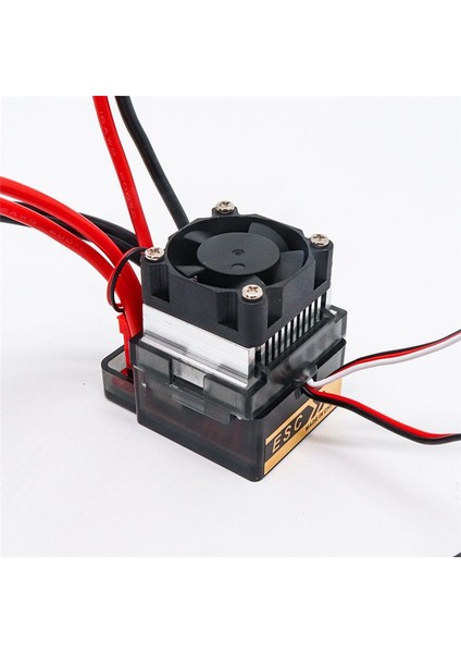 Rc Fırçalanmış Esc Voltajlı Sürüm 7 2V-16V 320A Rc Otomobil Kamyonu Buggy Boat Için Fren Soğutma Fanı ile Iki Yolu Fırça Esc (Yurt Dışından) fiyatları