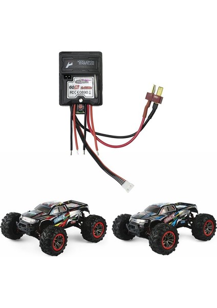 Esc Electronic Hız Denetleyicisi 25-ZJ07N Yeni Sürüm Için Hosim 9125 Xinlehong Xlh 9125 1/10 Rc Araba Yedek Parçaları (Yurt Dışından) fırsatları