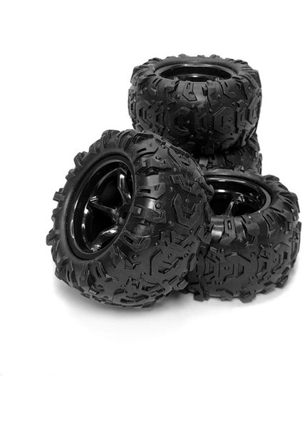 4pcs Deerc Için Kauçuk Lastik Tekerlek Lastiği 9300 9310 Pxtoy 9300 9302 9303 9304 1/18 Rc Araba Yedek Parçalar Aksesuarları (Yurt Dışından) indirimleri