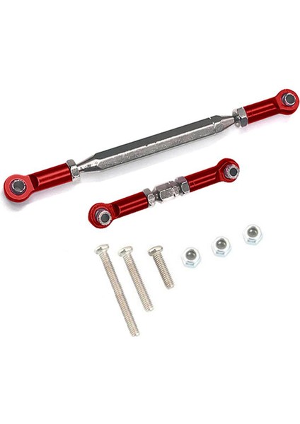 2pcs Ayarlanabilir Direksiyon Bağlantısı Servo Bağlantı Çekme Çubuk Turnikili Mn D90 Mn-90 Fj-45 1/12 Rc Araç Trat Grıe ve Kırmızı (Yurt Dışından) fırsatları