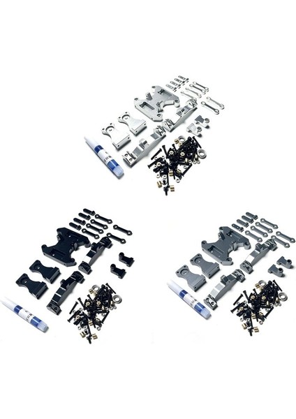 Wpl B16 B36 1/16 6x6 6WD Rc Araba Yükseltme Parçaları Değiştirilmiş Aksesuarlar Siyah (Yurt Dışından) fiyatları