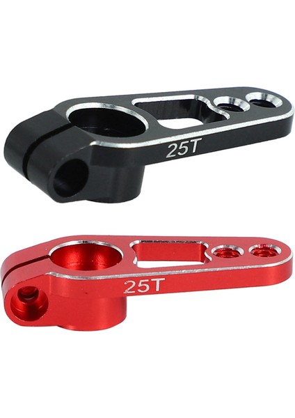 10PCS Alüminyum Alaşım 31MM 25T Direksiyon Servo Kol Boynuzu Futaba Sakura D4 1/10 Rc Drift Araba Palet Parçaları Siyah ve Kırmızı (Yurt Dışından) fiyatları