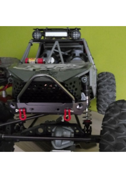 1 Set 1/10 Ölçekli Çamurluk Fişekleri Vidalar ve 1pcs Rc Araba Ön Tampon Metal Rc Model Parçaları Eksenel SCX10 Için (Yurt Dışından) indirimleri