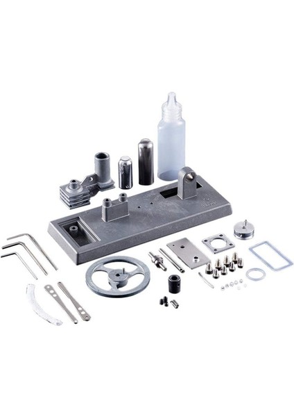 Stirling Motor Modeli Montajlı Dıy Enerji Üretimi LED Hafif Buharlı Isı Eğitimi Modeli Bilimsel Deney Oyuncakları (Yurt Dışından) modelleri