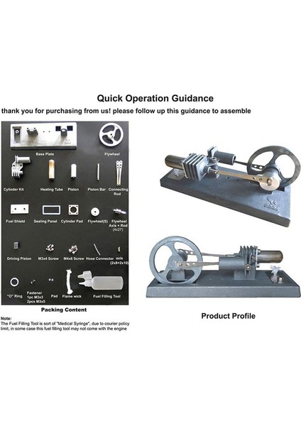 Stirling Motor Modeli Montajlı Dıy Enerji Üretimi LED Hafif Buharlı Isı Eğitimi Modeli Bilimsel Deney Oyuncakları (Yurt Dışından) indirimleri