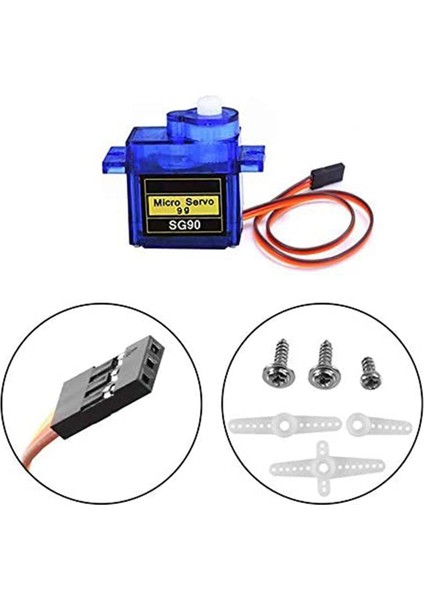 10PCS SG90 Arduino Rc Robot Helikopter Uçak Tekne Kontrolleri Için Mikro-Servo Motor Mini 9g (Yurt Dışından) fiyatları