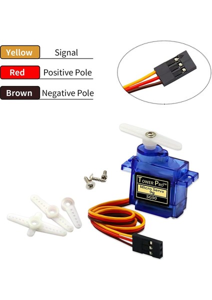 10PCS SG90 Arduino Rc Robot Helikopter Uçak Tekne Kontrolleri Için Mikro-Servo Motor Mini 9g (Yurt Dışından) fırsatları