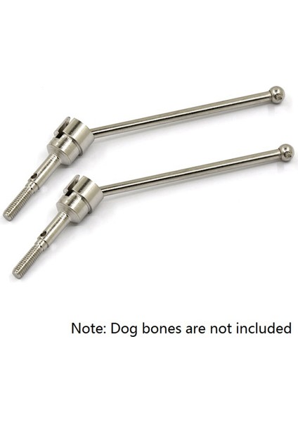 2 Wltoys Için Set 104001 1/10 Rc Araba Yükseltme Parçaları Aksesuarları Köpek Kemik Şaftı ve Metal Şaft Kupası Tekerlek Aks (Yurt Dışından) modelleri