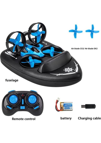 Jjrc H36F Rc Kid Için Helikopter 3 Içinde 1 Sea Land Hava Uçuşu Dört Eksenli Uçak Aracı Rc Helikopteri Çocuk Için (Yurt Dışından) fiyatları