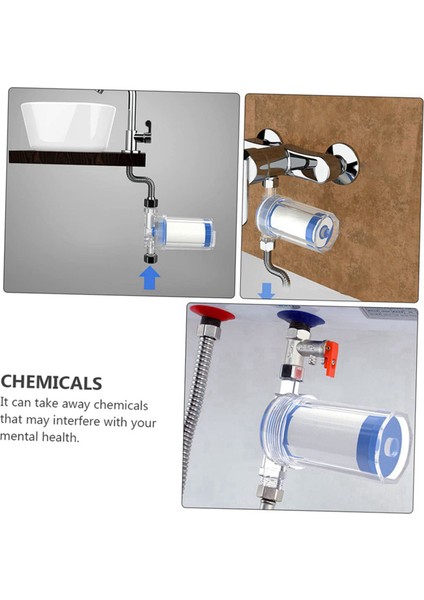 2x Çamaşır Makinesi Su Isıtıcı Duş Duş Su Filtresi Ön Musluk Su Temizleyici Filtresi (Yurt Dışından) indirimleri